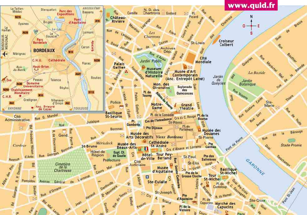carte bordeaux