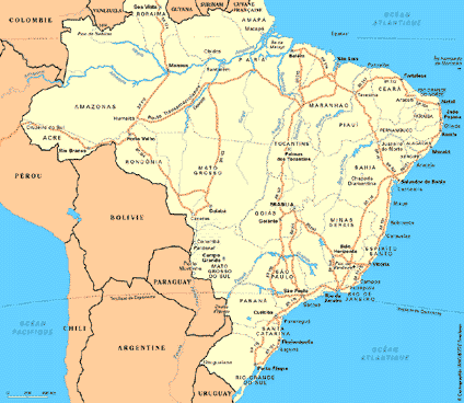 carte bresil