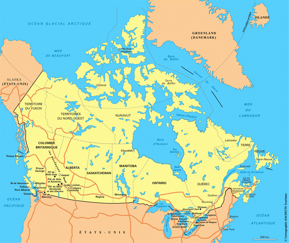 carte canada