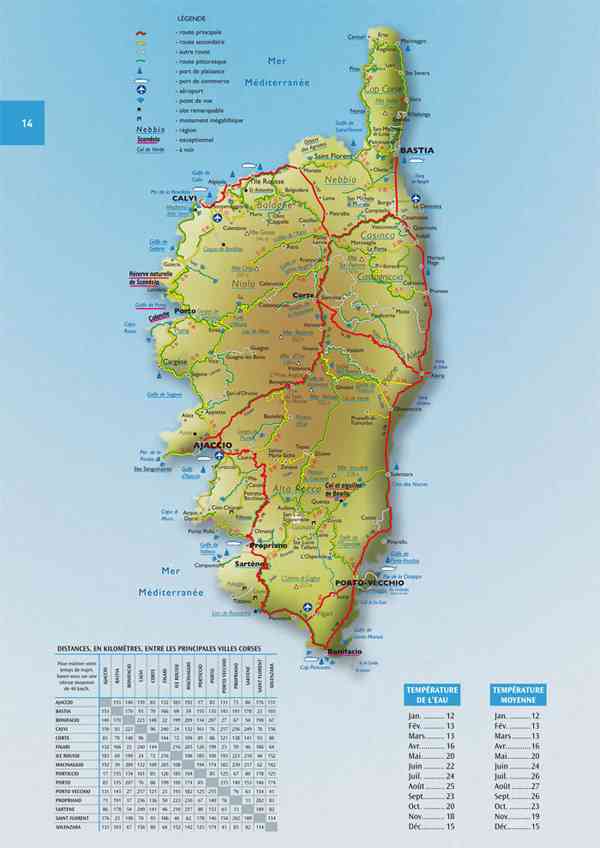 carte corse