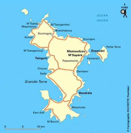 carte de mayotte