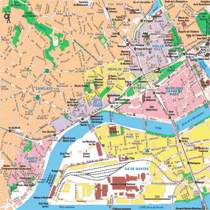 carte de nantes