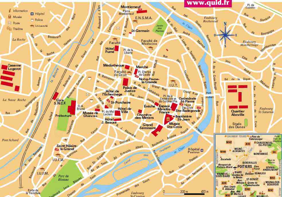 carte de poitiers