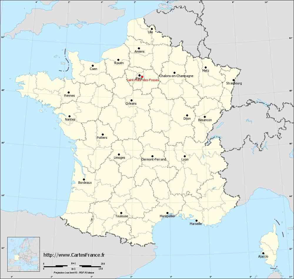 carte de saint maur des fosses