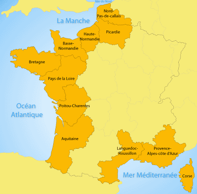 carte des plages de france