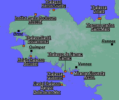 carte des thalasso en france