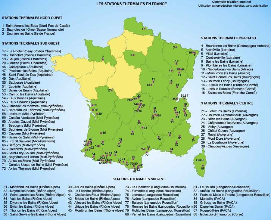 carte des thalasso en france