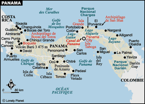 carte du panama