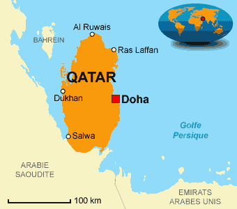 carte du qatar