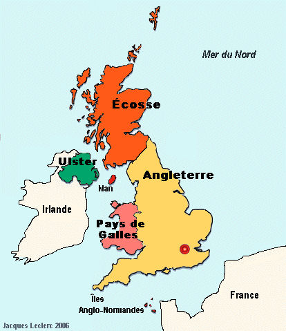 carte du royaume uni