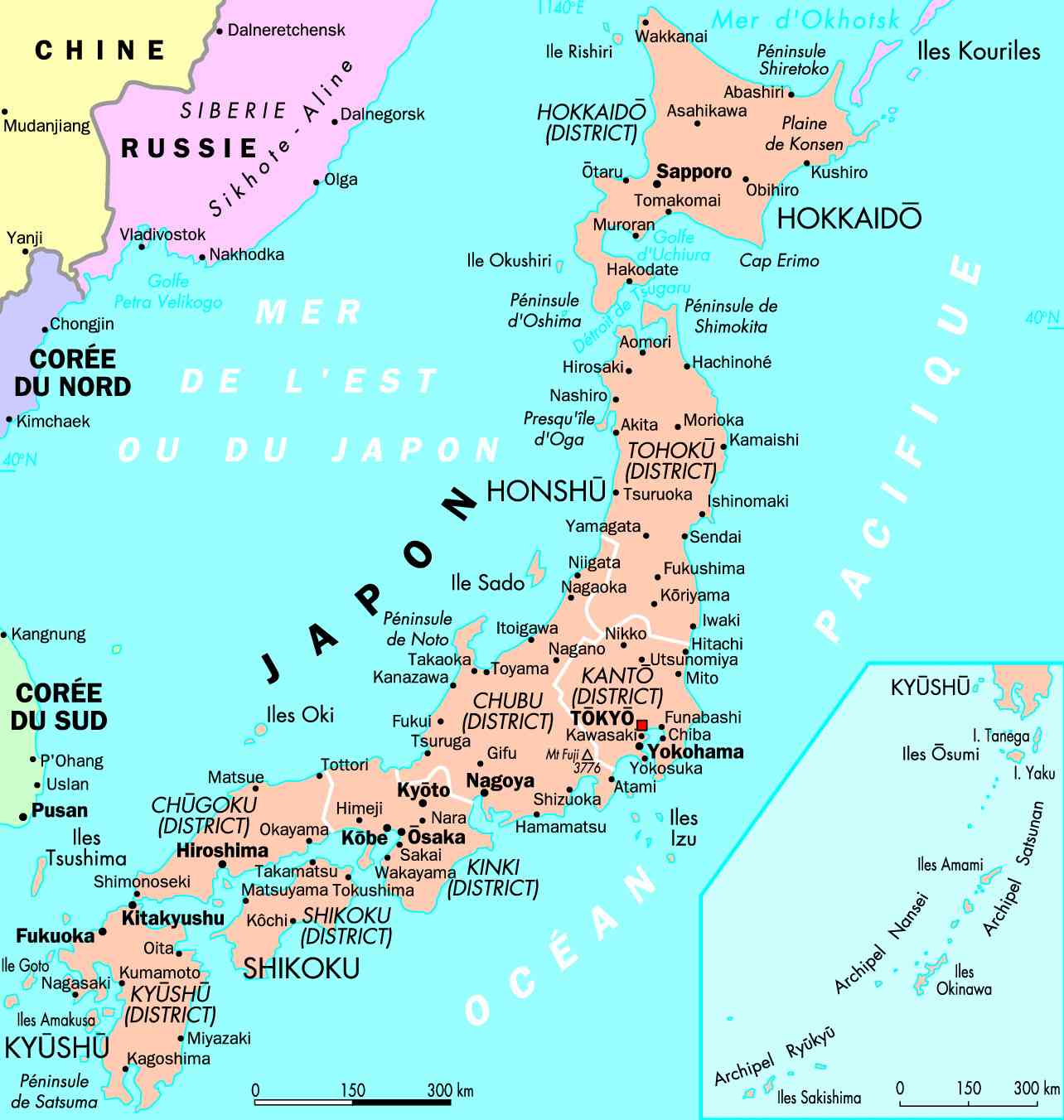 carte japon