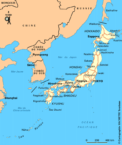 carte japon