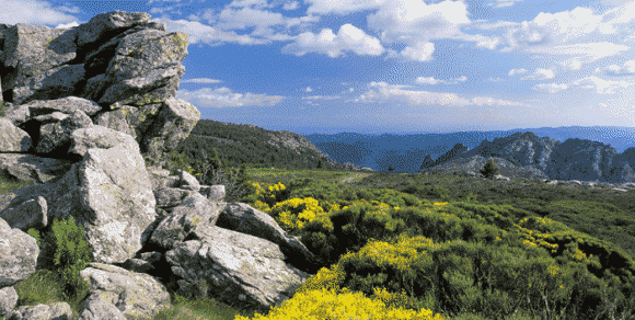 carte parc naturel regional du haut languedoc