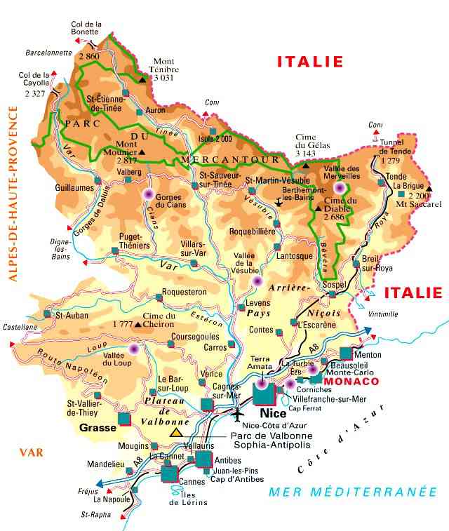 departement des alpes maritimes