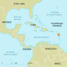 guadeloupe carte du monde