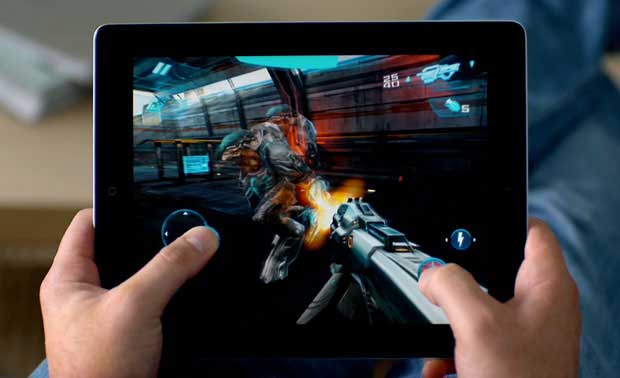 jeu sur tablette