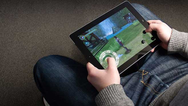 jeu sur tablette