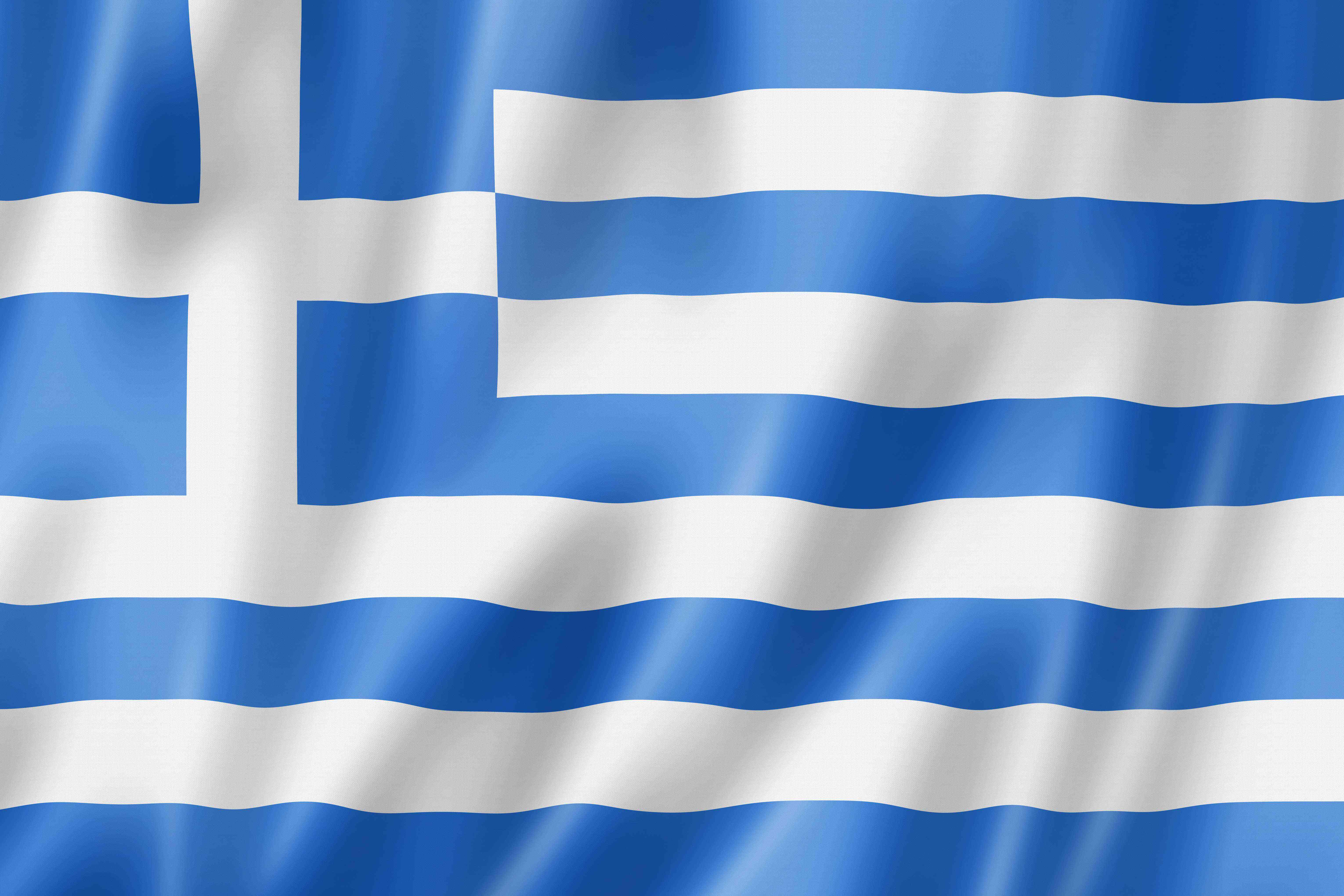 la grece drapeau