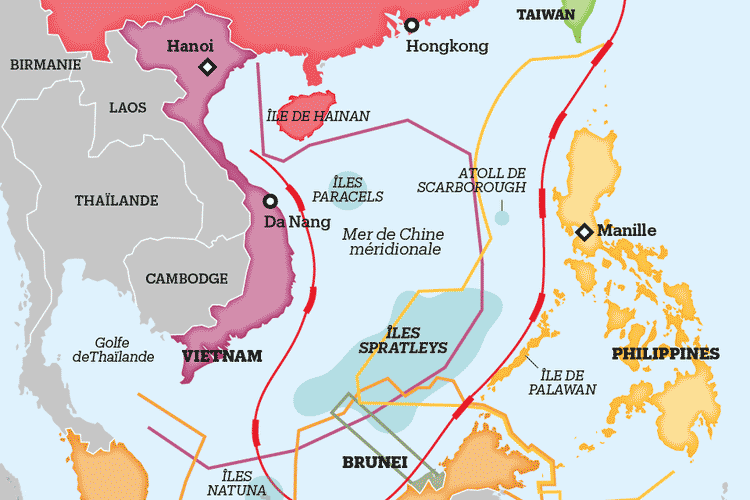 la mer de chine