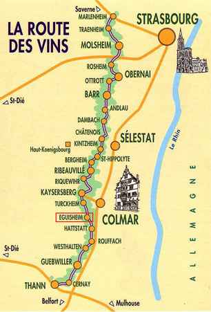 la route des vins