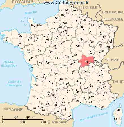 la saone et loire
