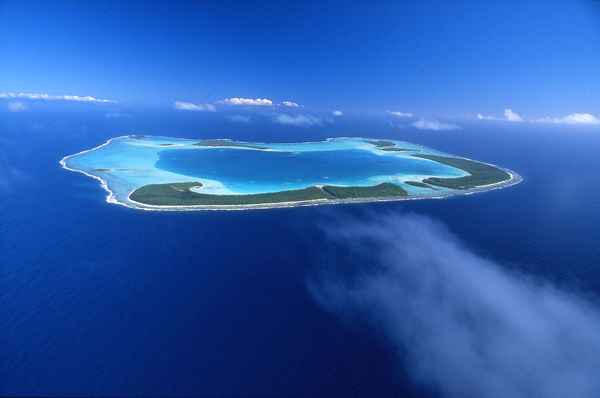 atolls des tuamotu - Image