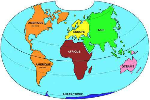 les continents