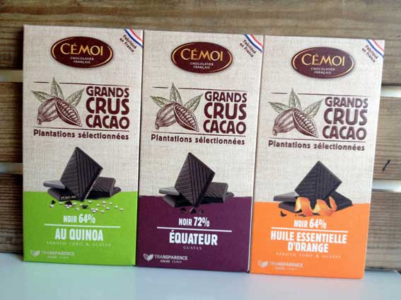 les crus de cacao