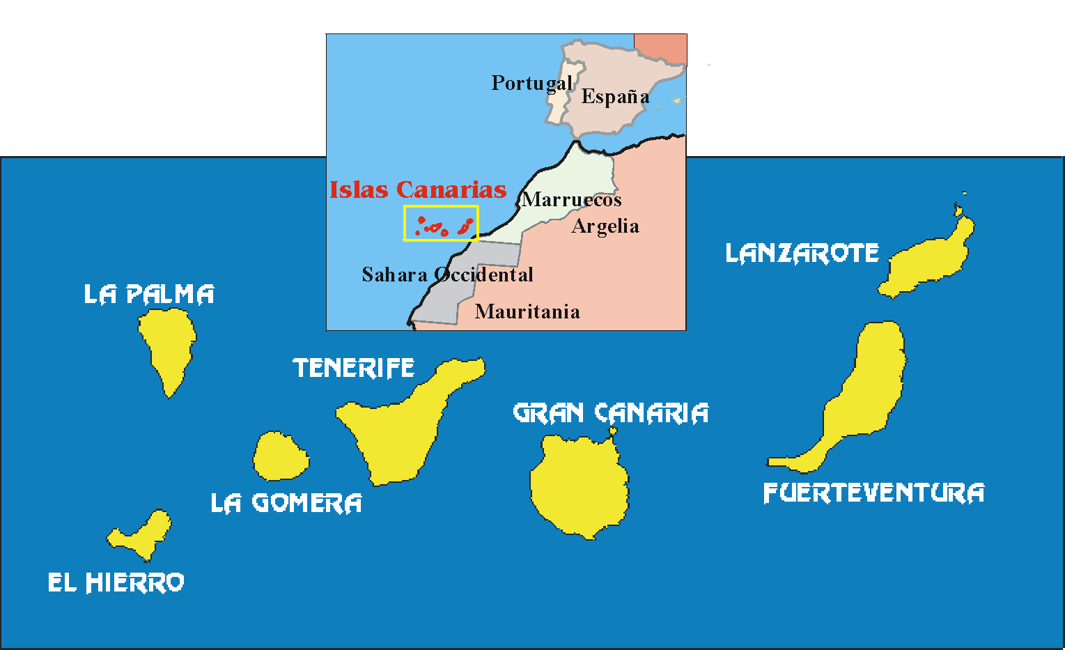 les iles canaries