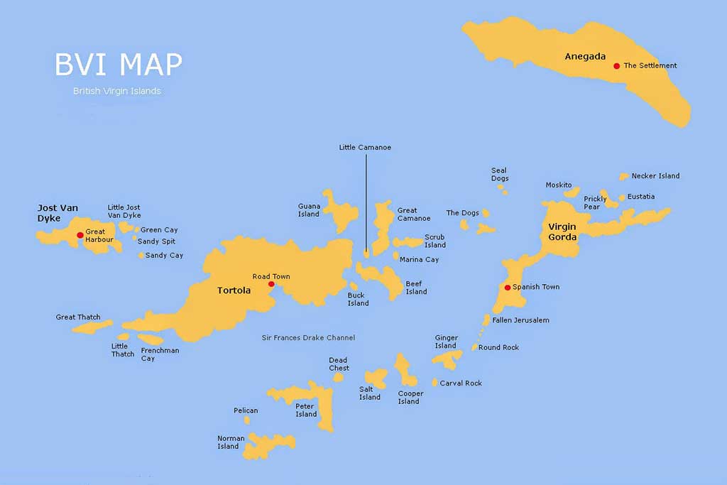 les iles vierges britanniques