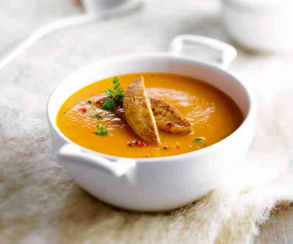 les soupes au foie gras