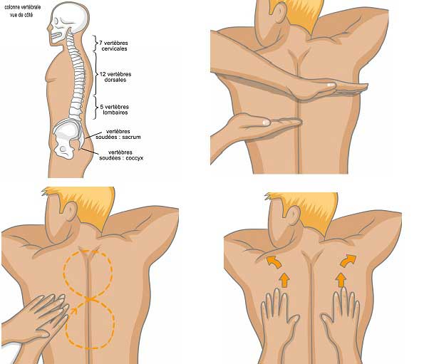 massage du dos