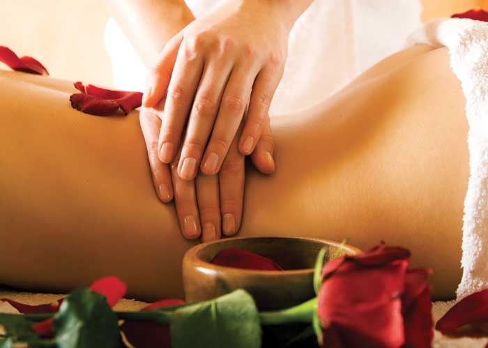 massage du dos