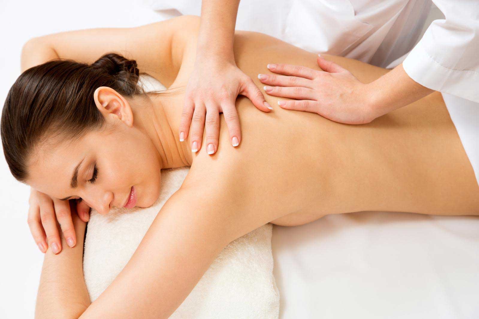 massage du dos