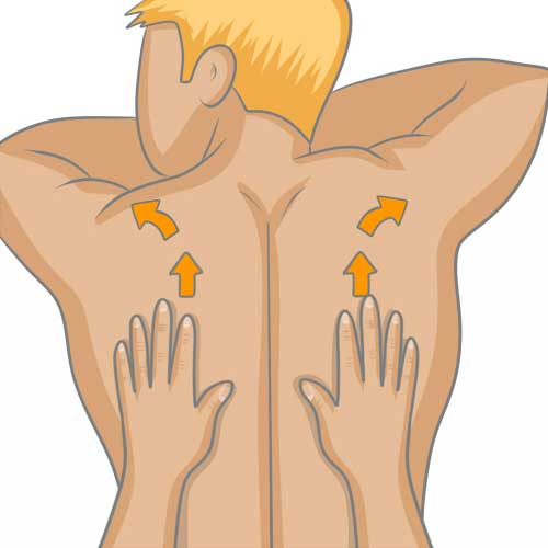 massage du dos