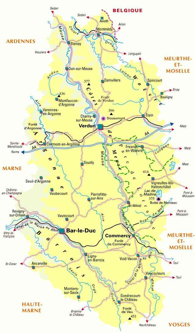 meuse departement 55