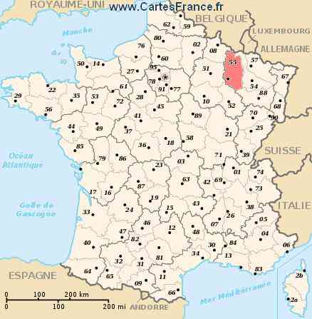 meuse departement 55