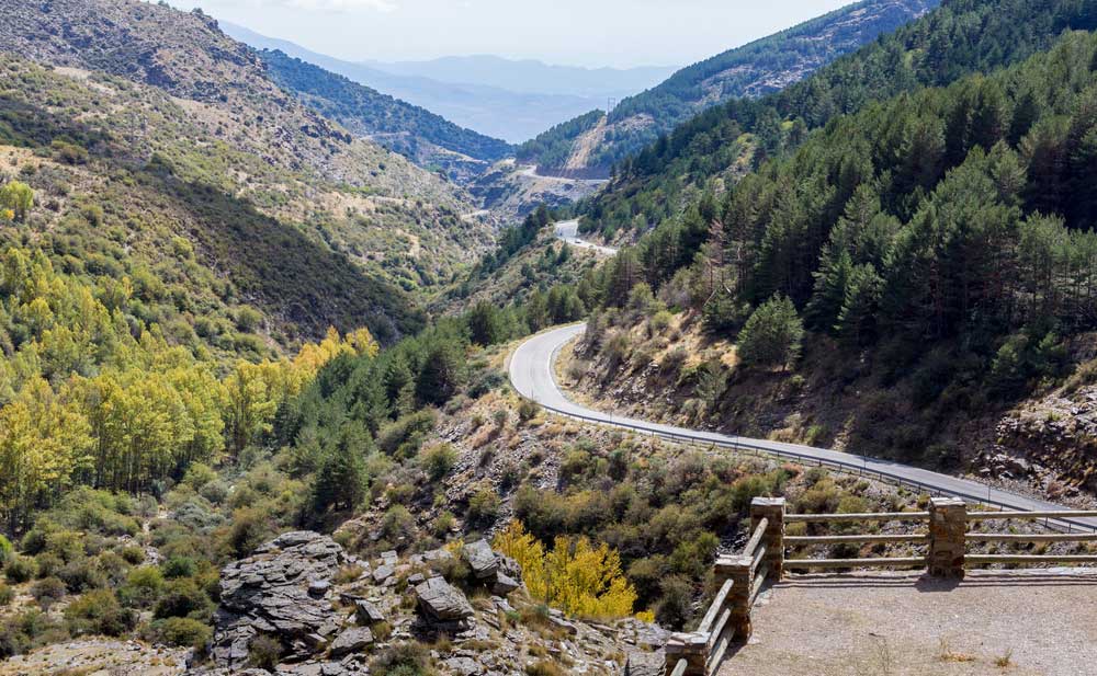 montagnes de sierra nevada