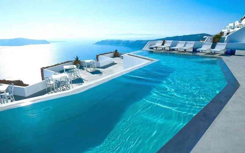 piscine de luxe