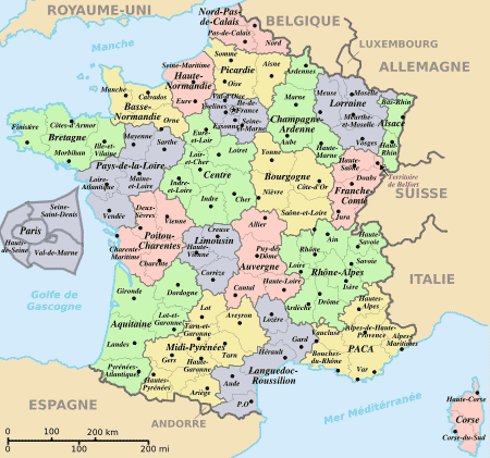 regions francaises