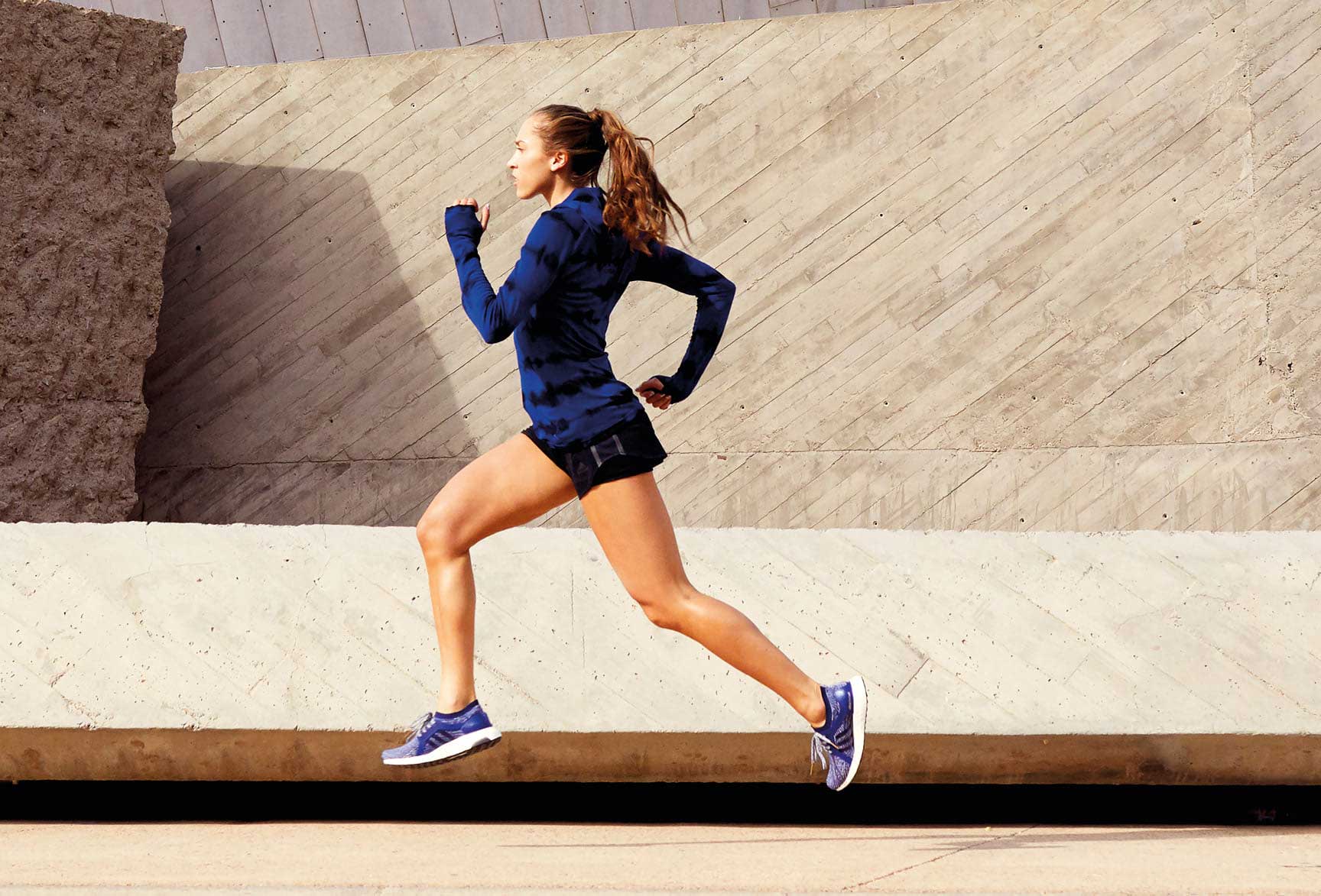 running
