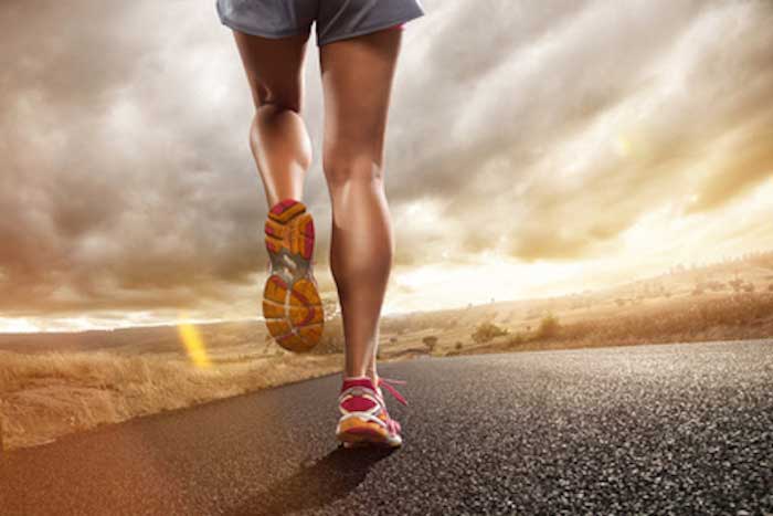 running