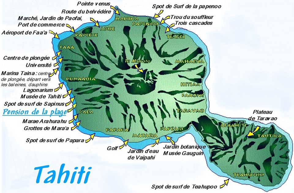 tahiti images et photos