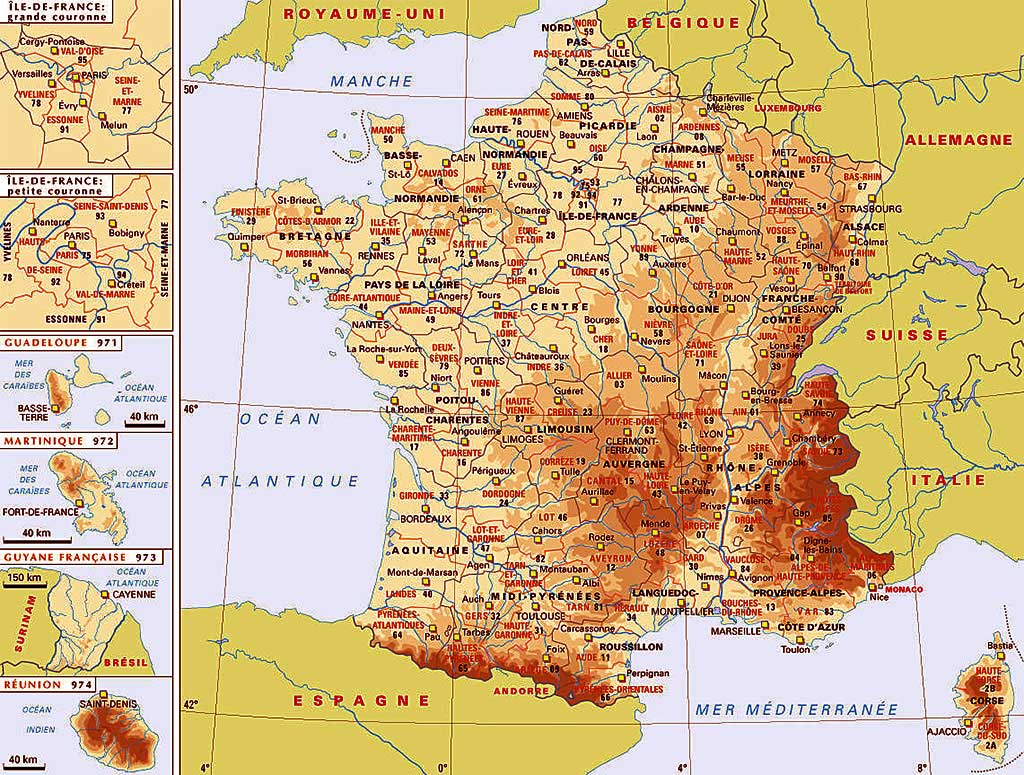 vacance carte france