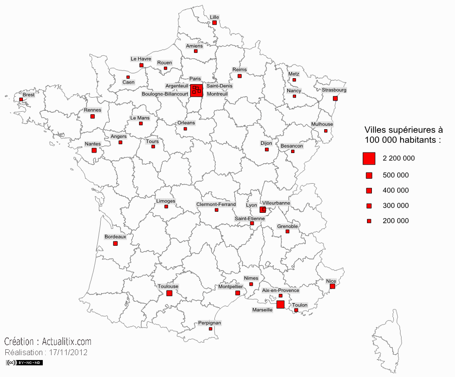 villes francaises