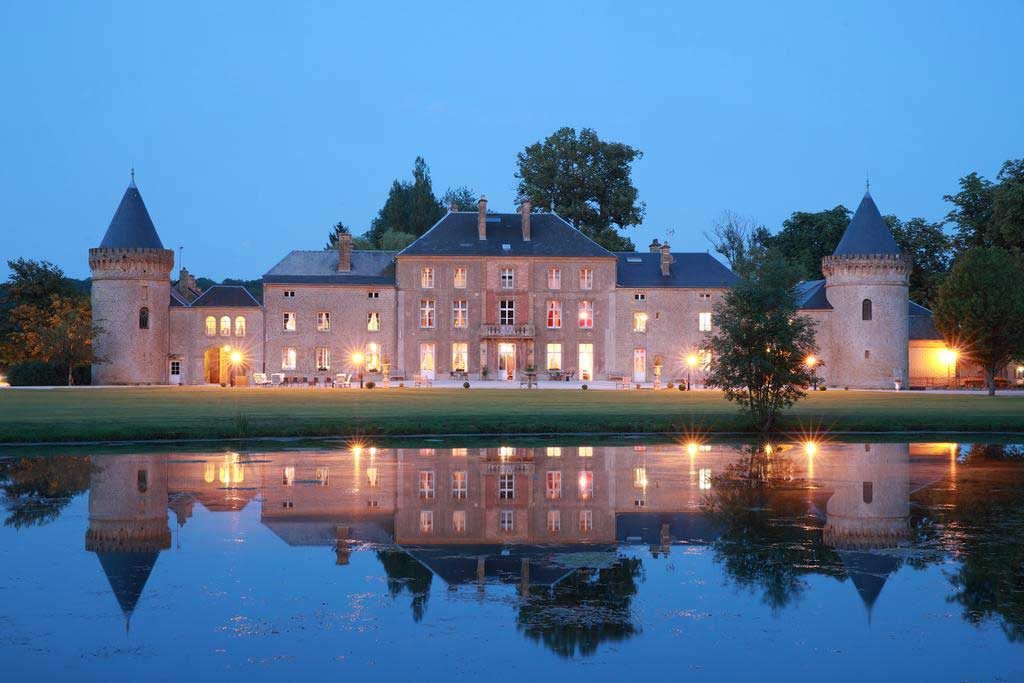 Photo de nuit Chateau du faucon