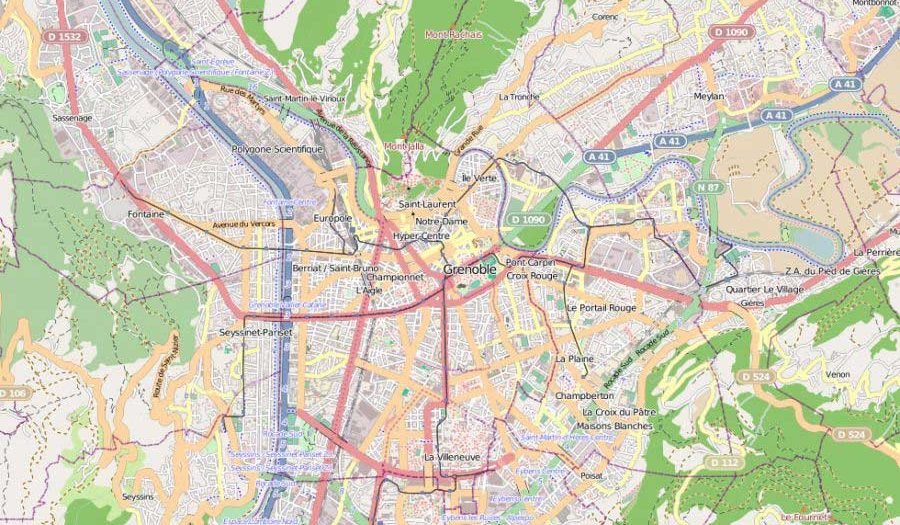 carte-ville-de-grenoble