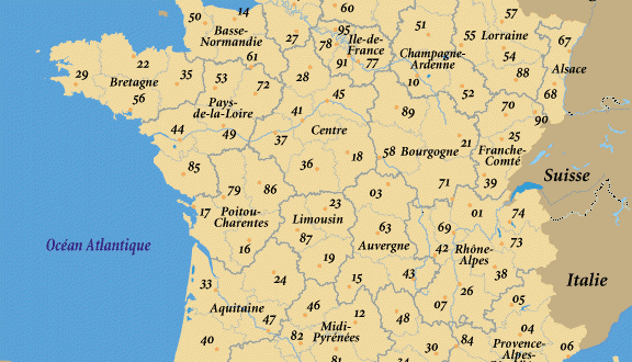 Carte de France
