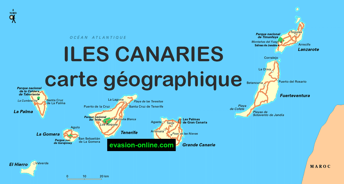 Iles Canaries - image et photo » Vacances - Arts- Guides Voyages
