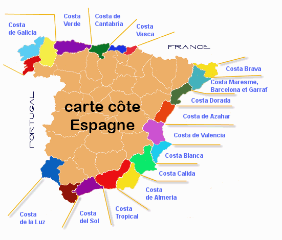 espagne-costa-carte-geographique